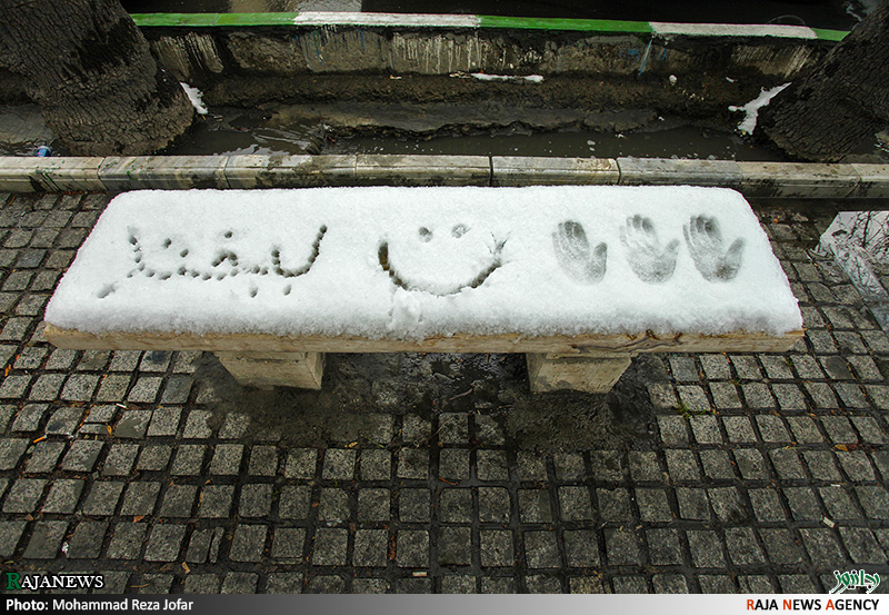 تصاویر:: بارش برف در تهران